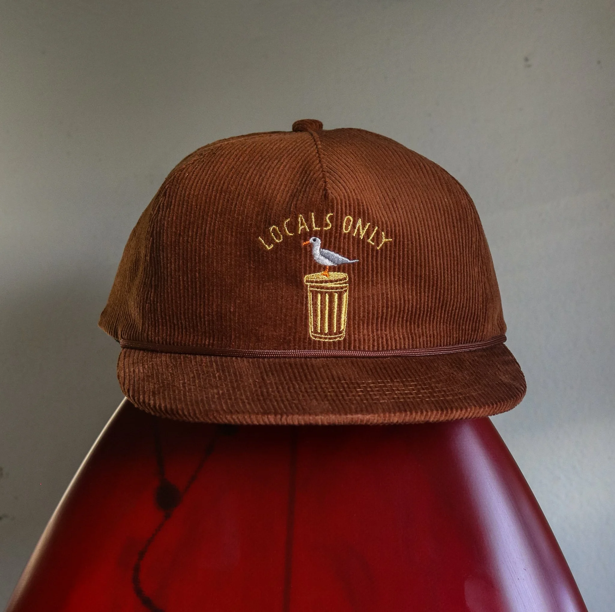 Locals Only 5 Panel Corduroy Hat